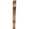 Ekena Millwork Balboa Slat Smooth Bracket, Western Red Cedar, 3 1/2"W x 34"D x 38"H BKT04X34X38BOA06SWR - alternate 2